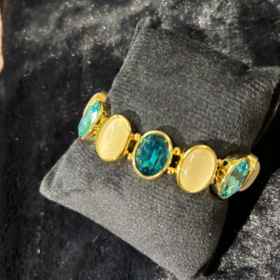 Swarovski Stone Blue Ocean Gleam Crystal Bracelet