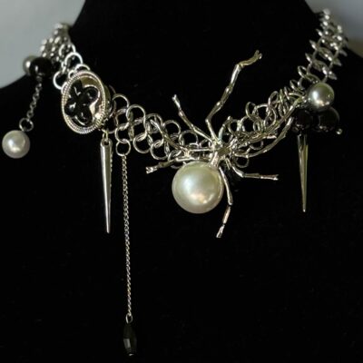 WEBWIRED SPIDER GENZ NECKLACE