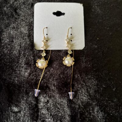 Fairy Glow Earrings with 92.5 Sterling Silver