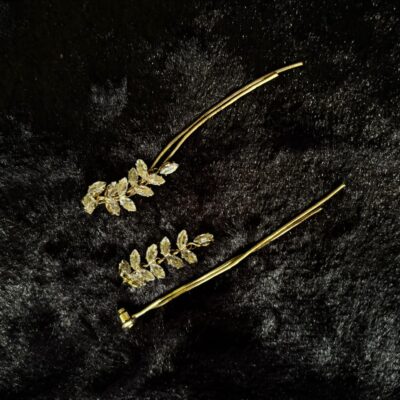 Golden Embrace with 92.5 Sterling Silver