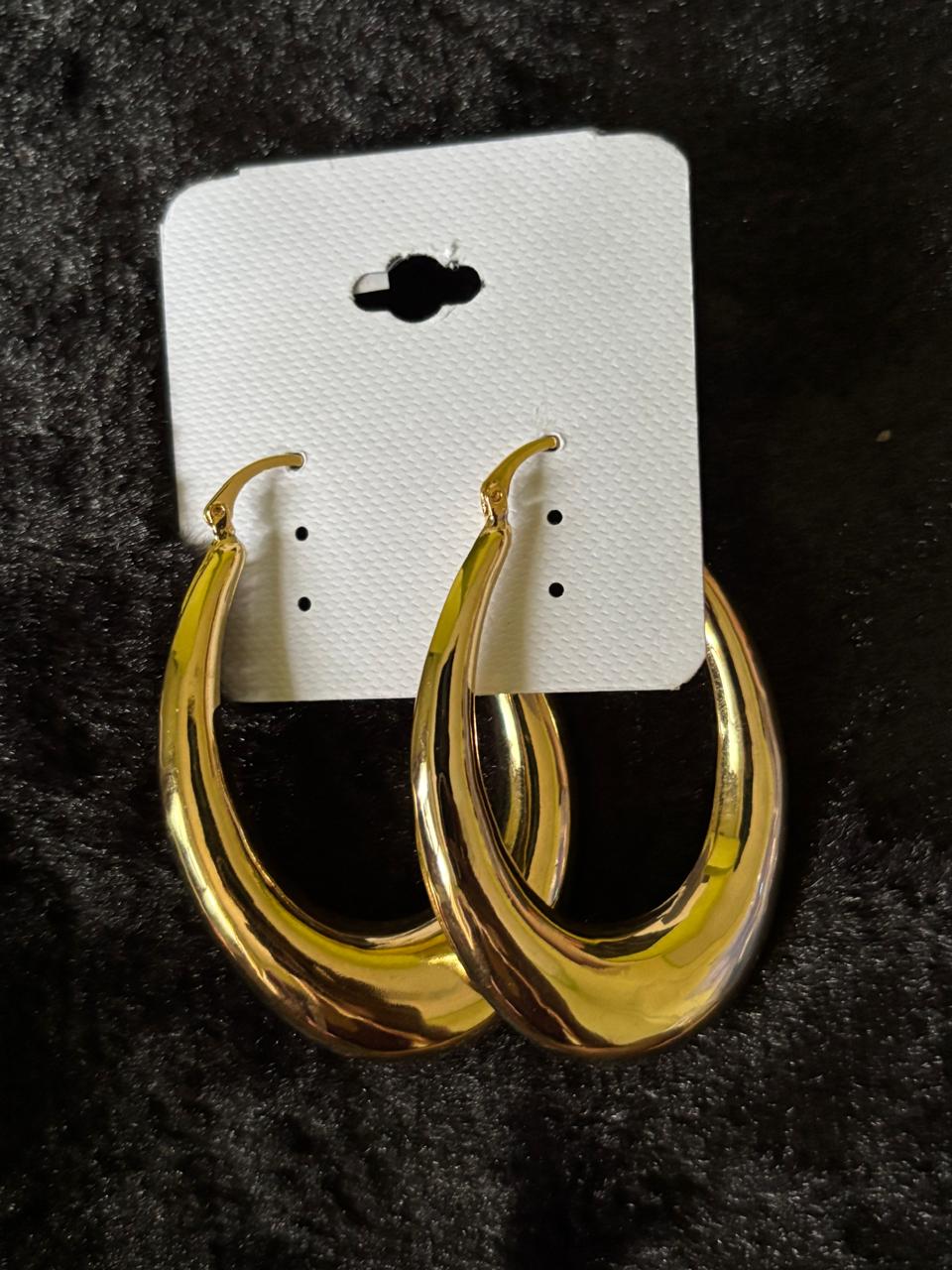 Luna Curve Earrings with 92.5 Sterling Silver